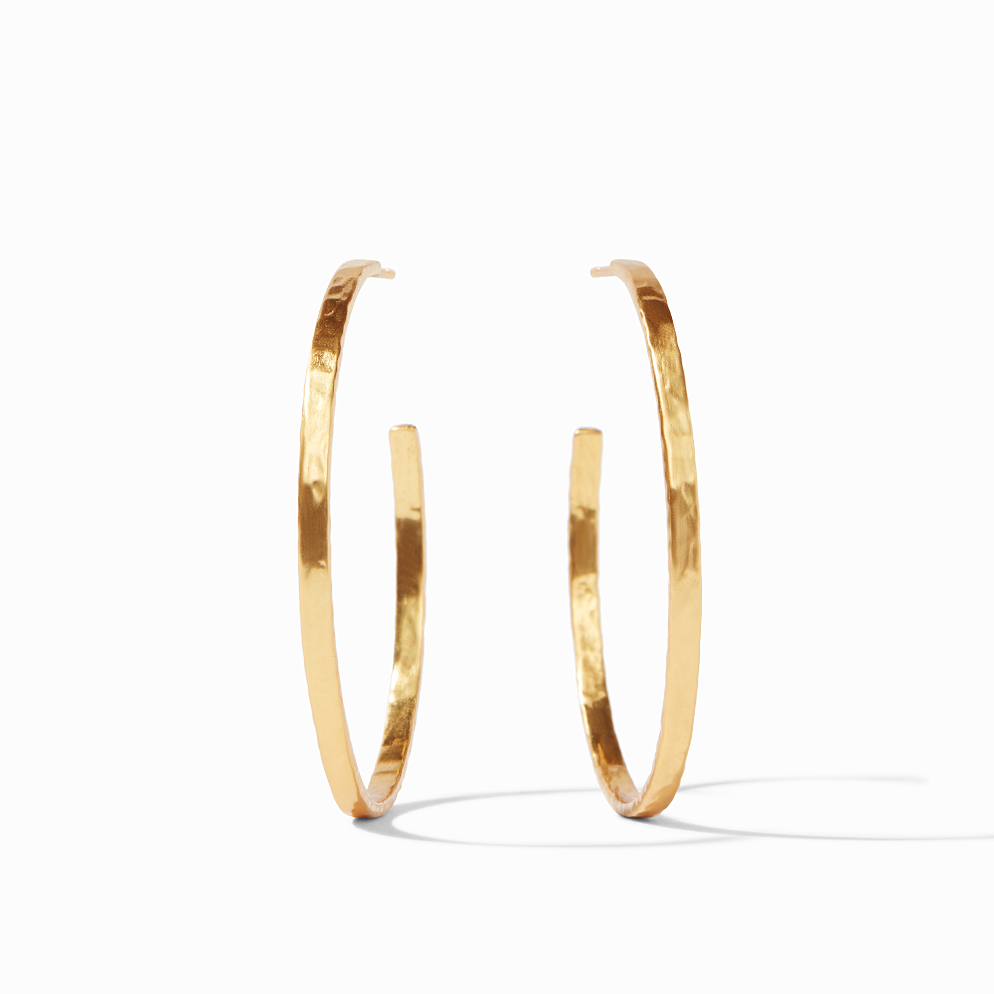 Crescent Gold Hoop