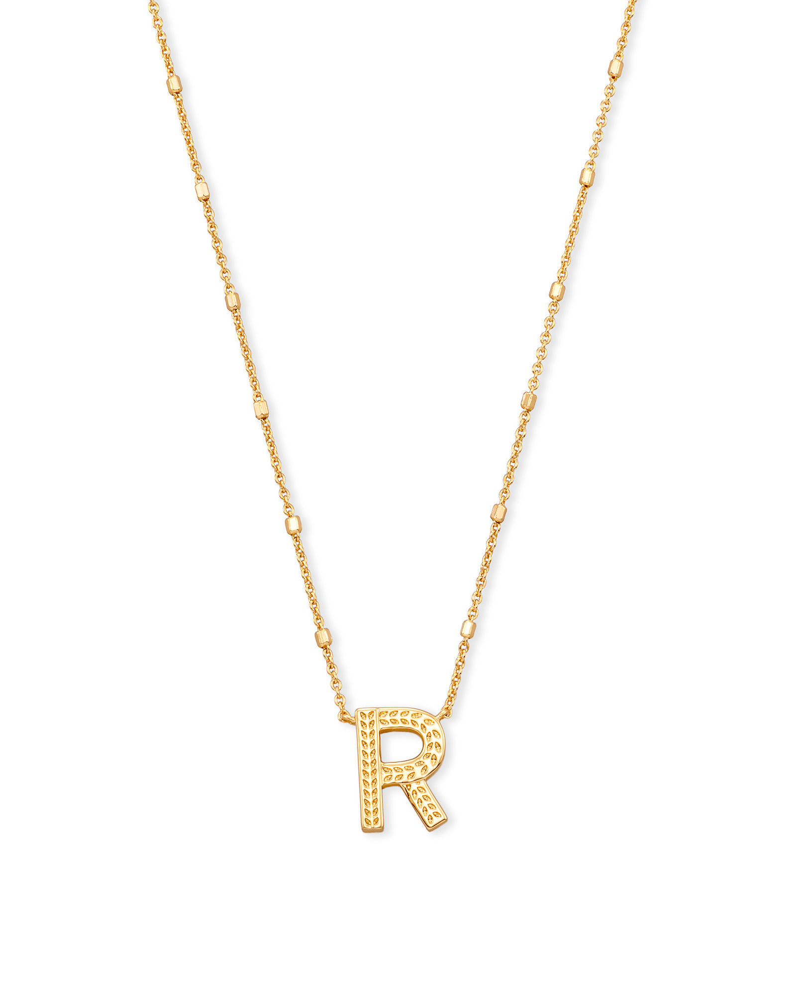 Initial Necklace in Gold