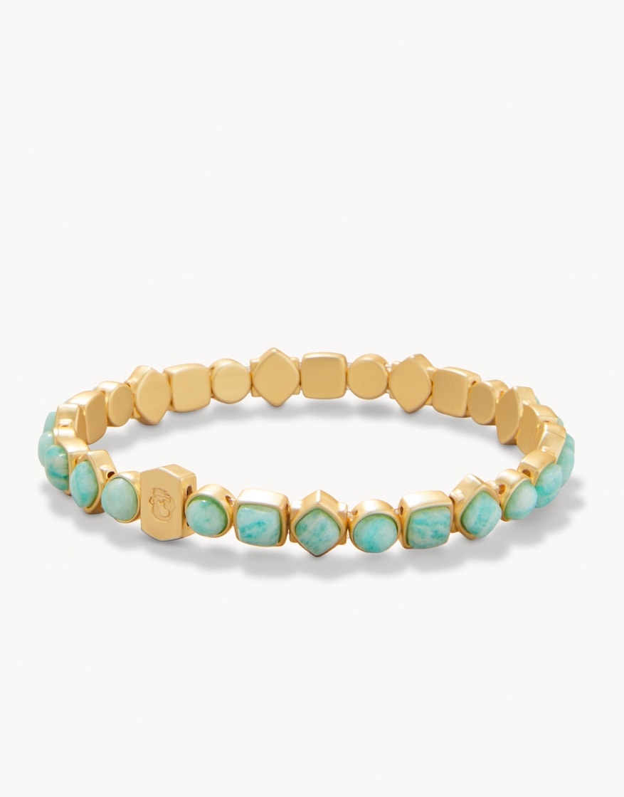 Maera Stretch Bracelet Amazonite