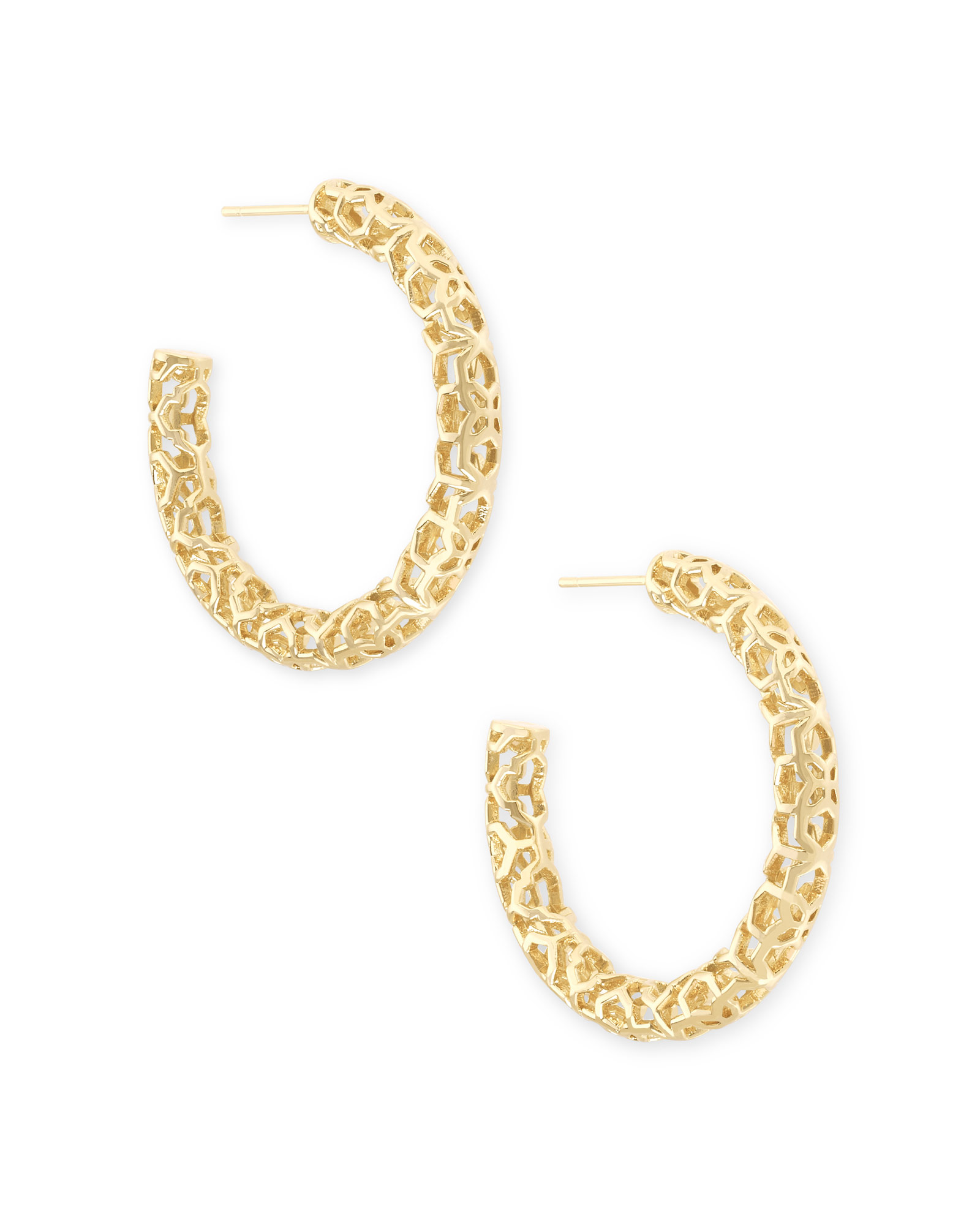 Maggie Hoop Earring Gold