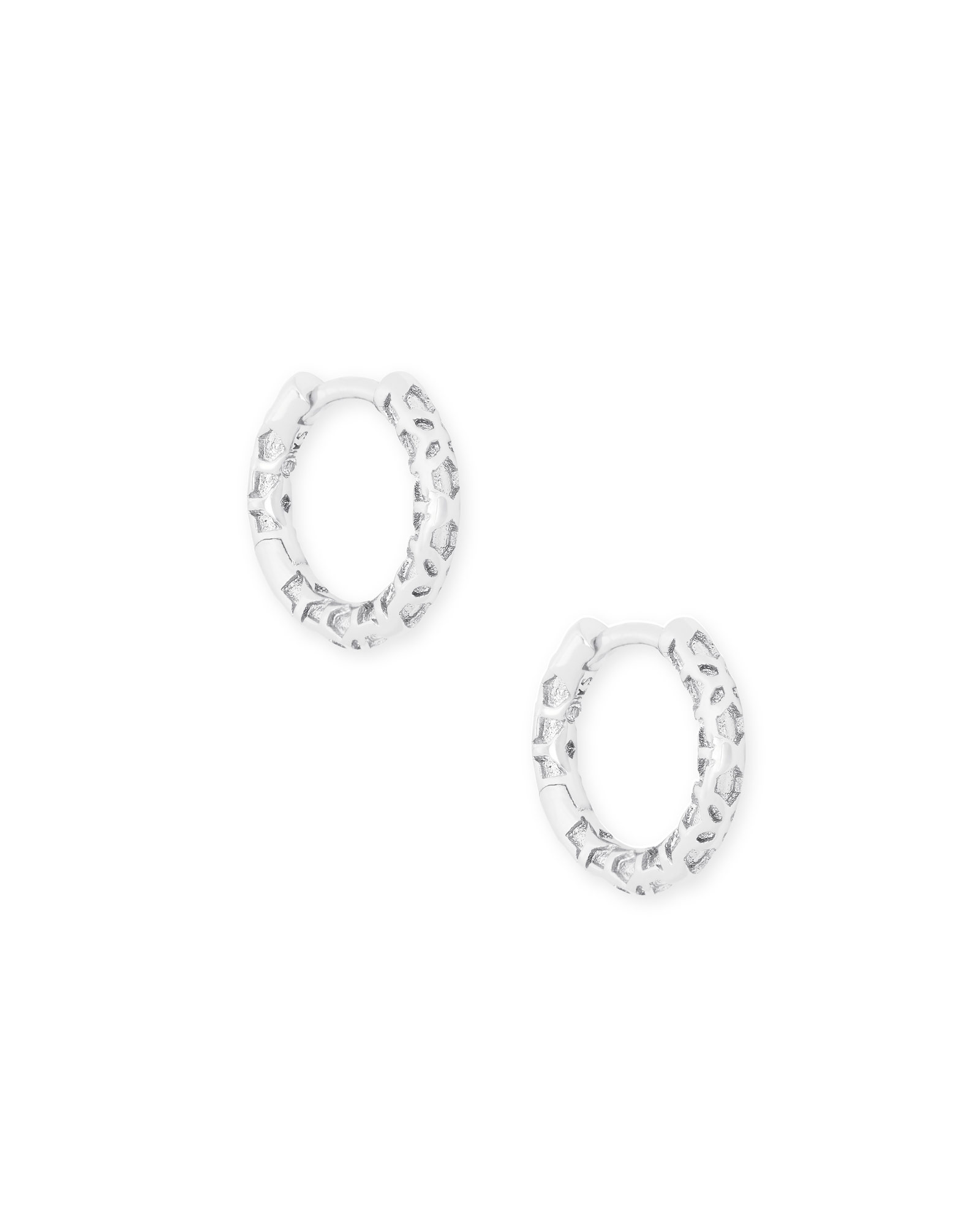 Maggie Hoop Earring Silver