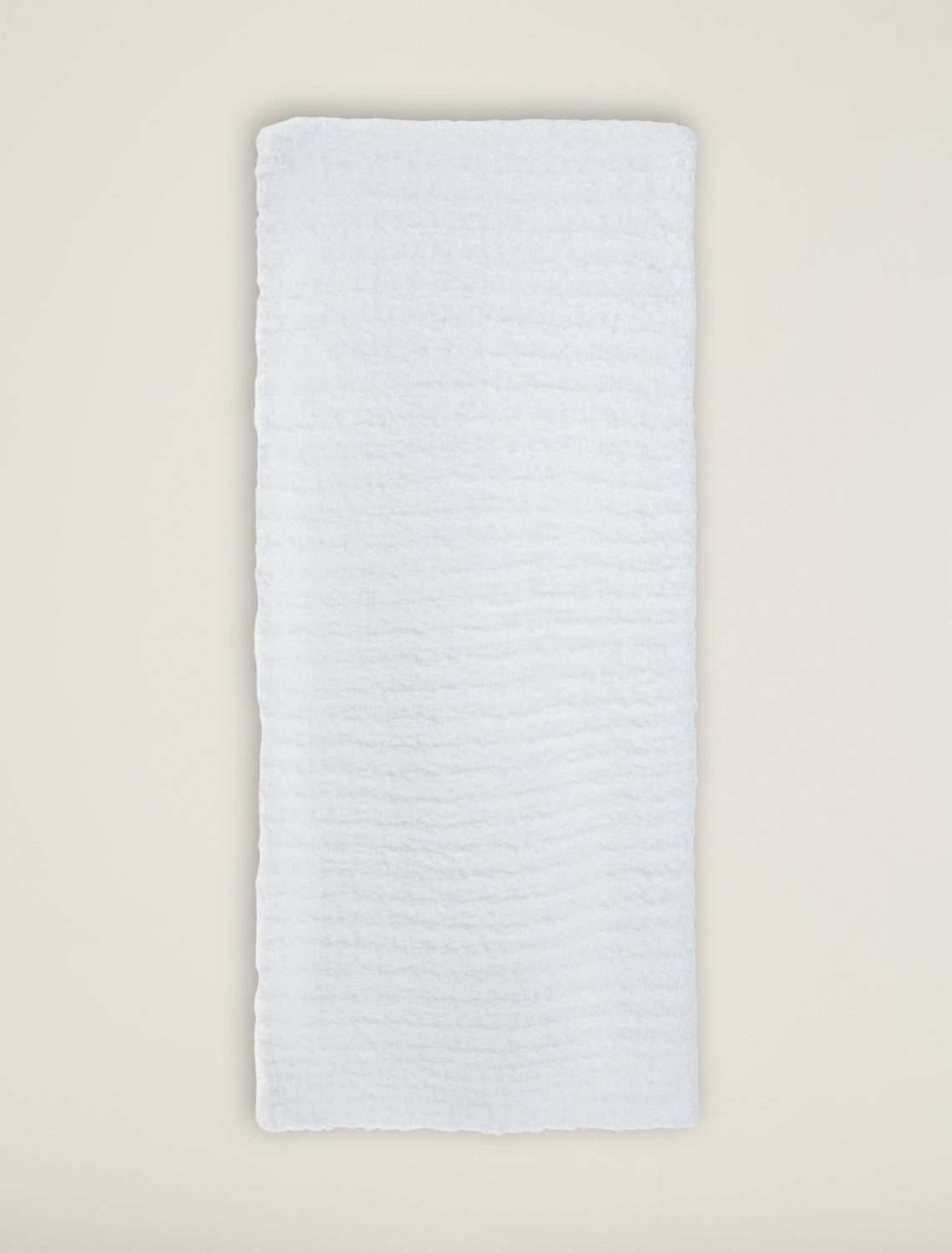 CozyChic Ribbed Throw White