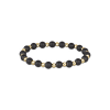 extends grateful pattern 6mm bracelet gold & gemstone