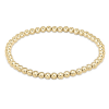 classic pattern gold bracelet