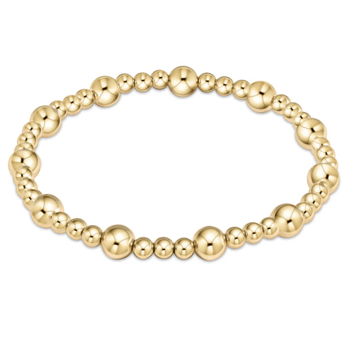 extends classic sincerity pattern gold bracelet