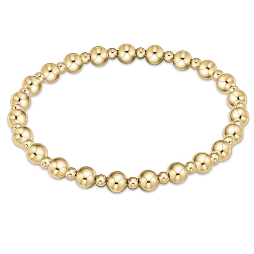 extends classic grateful pattern gold bracelet