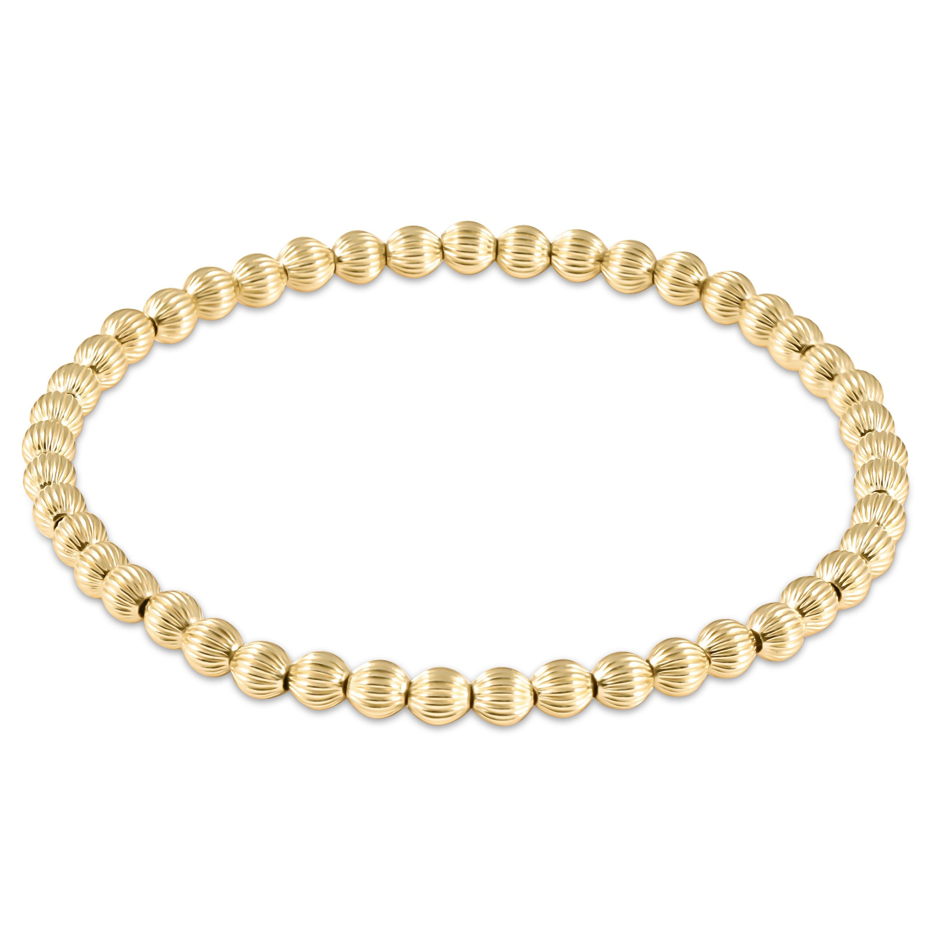 extends dignity pattern gold bracelet