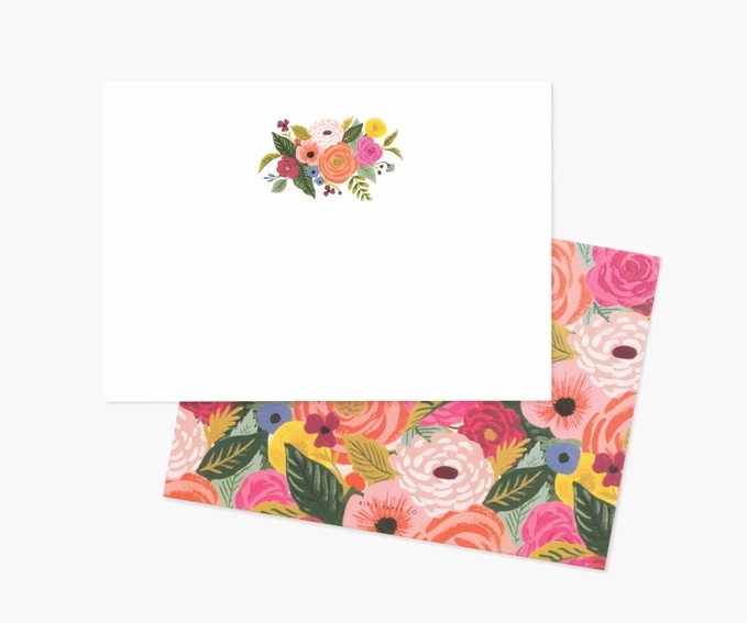 Juliet Rose Social Stationery Set