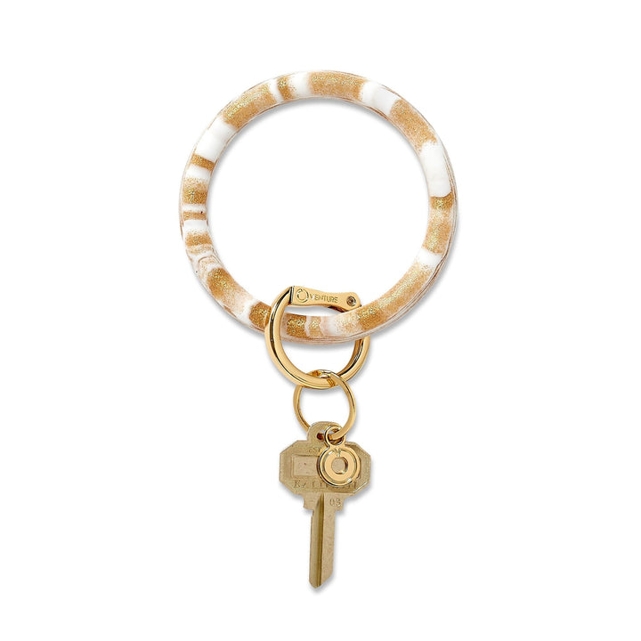 Marble - Silicone Big O® Key Ring