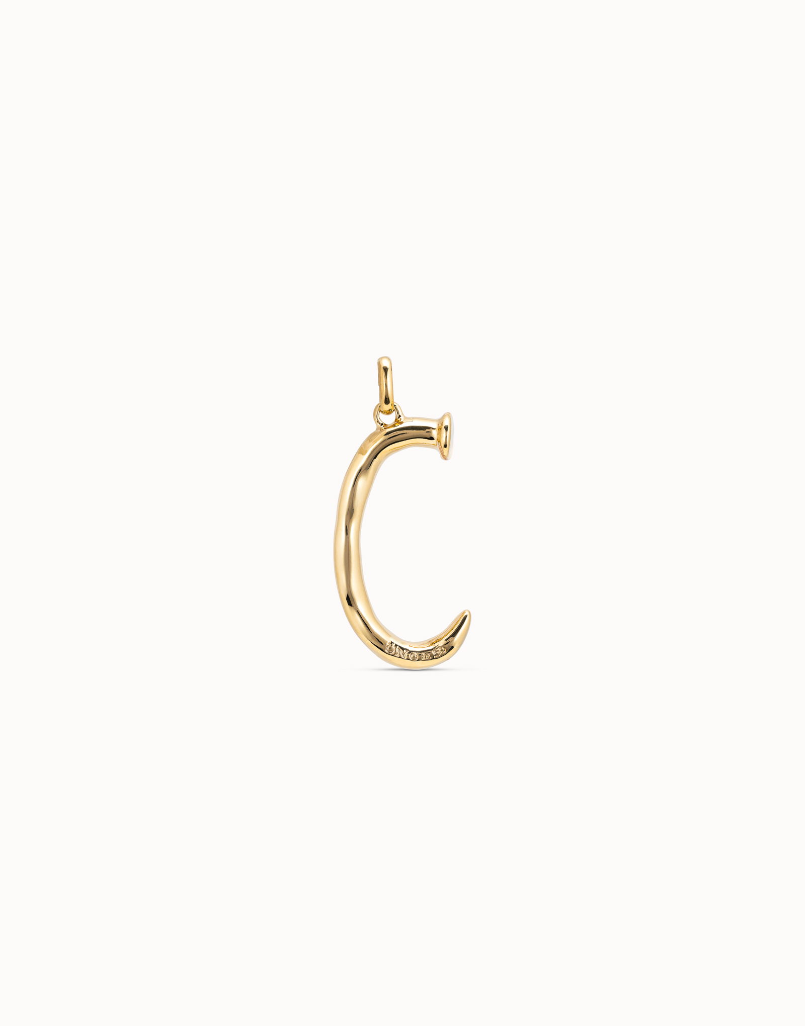 Charm C Gold Large