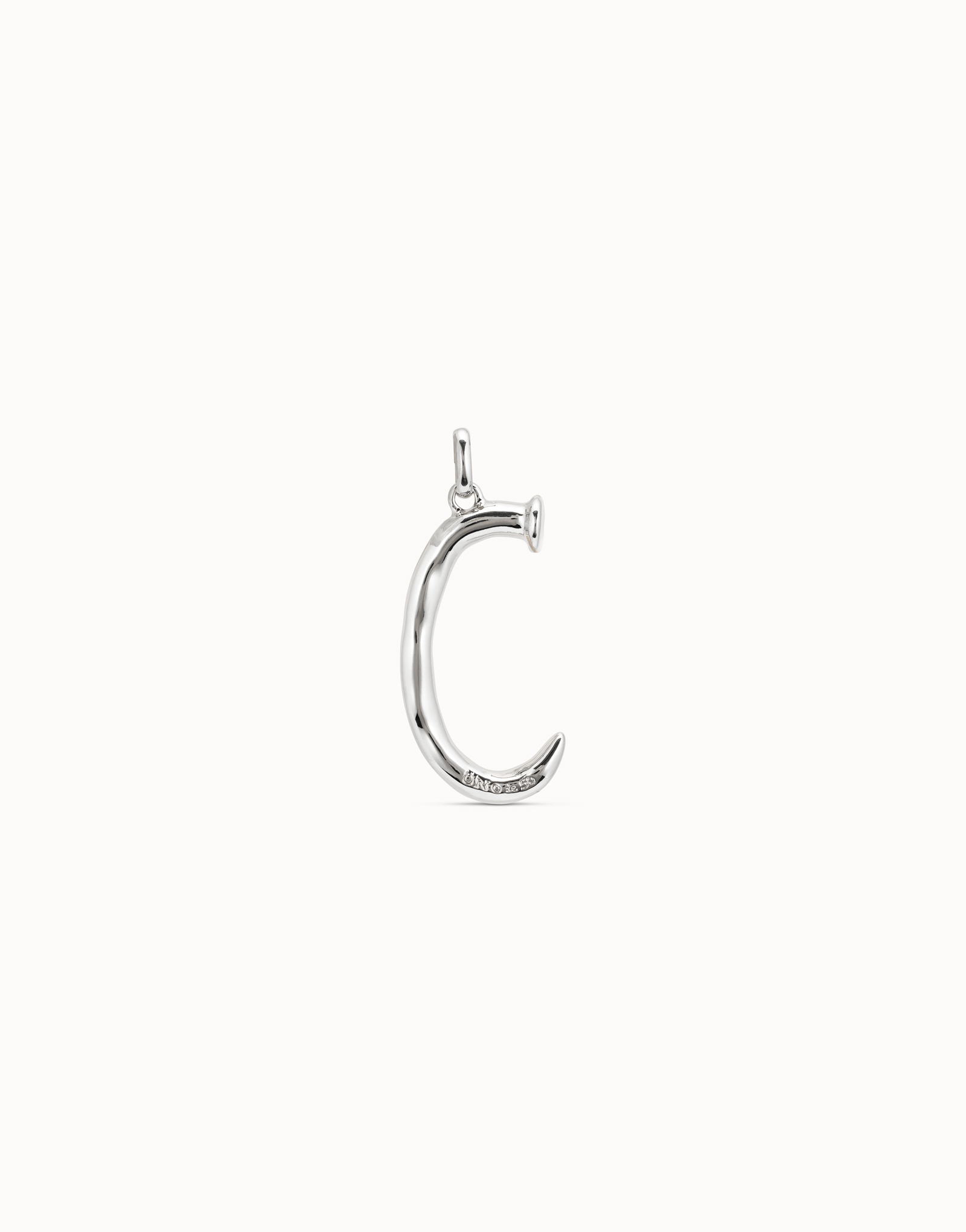 Charm C Silver Large