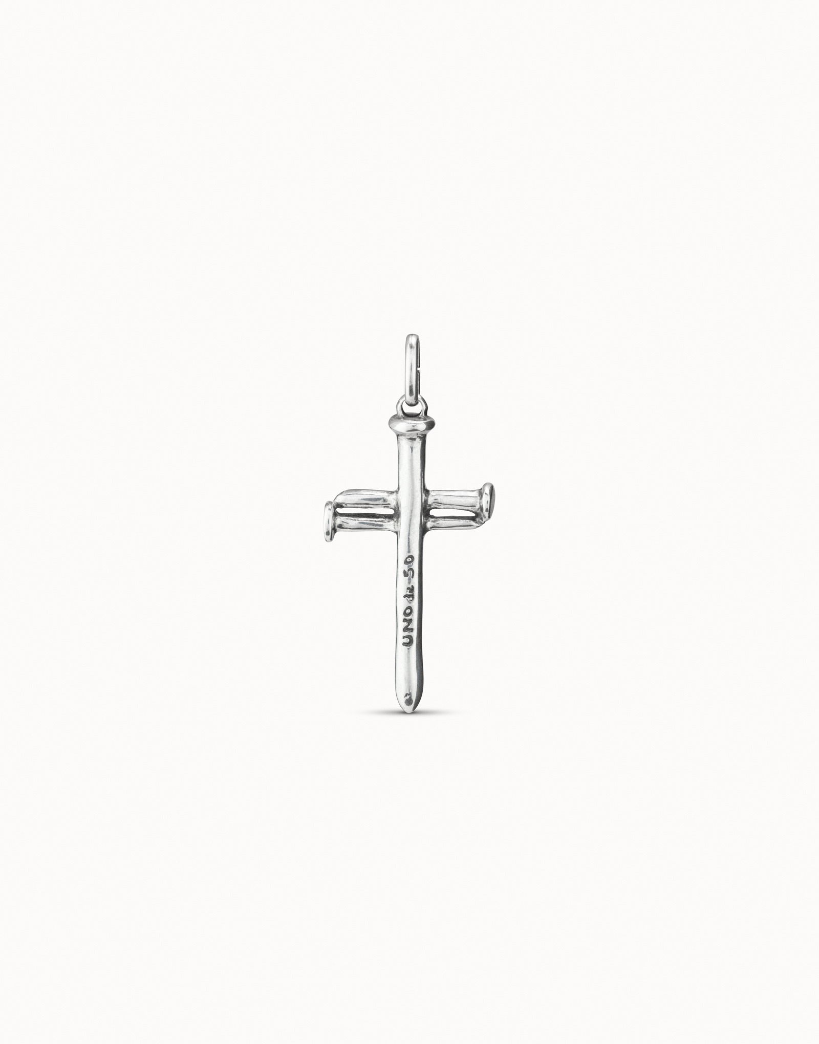 Charm Cross Silver Large