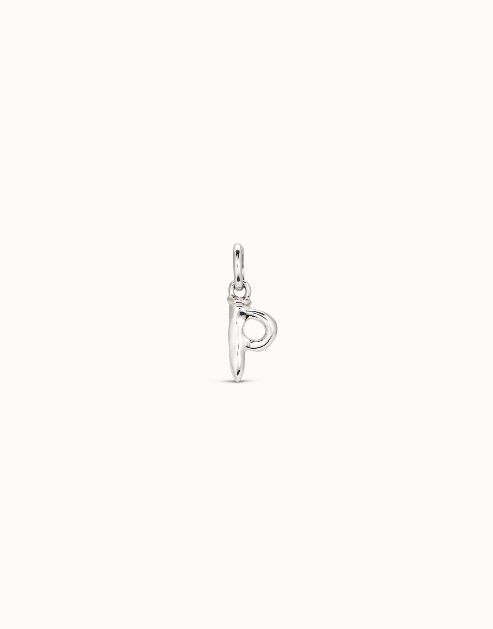 Charm P Silver Small