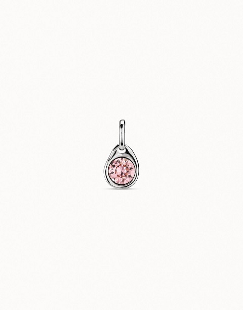 Charm Pink Silver