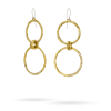 Amity Double Drop Hoop Earrings