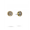 Kristal Dome Stud Earrings