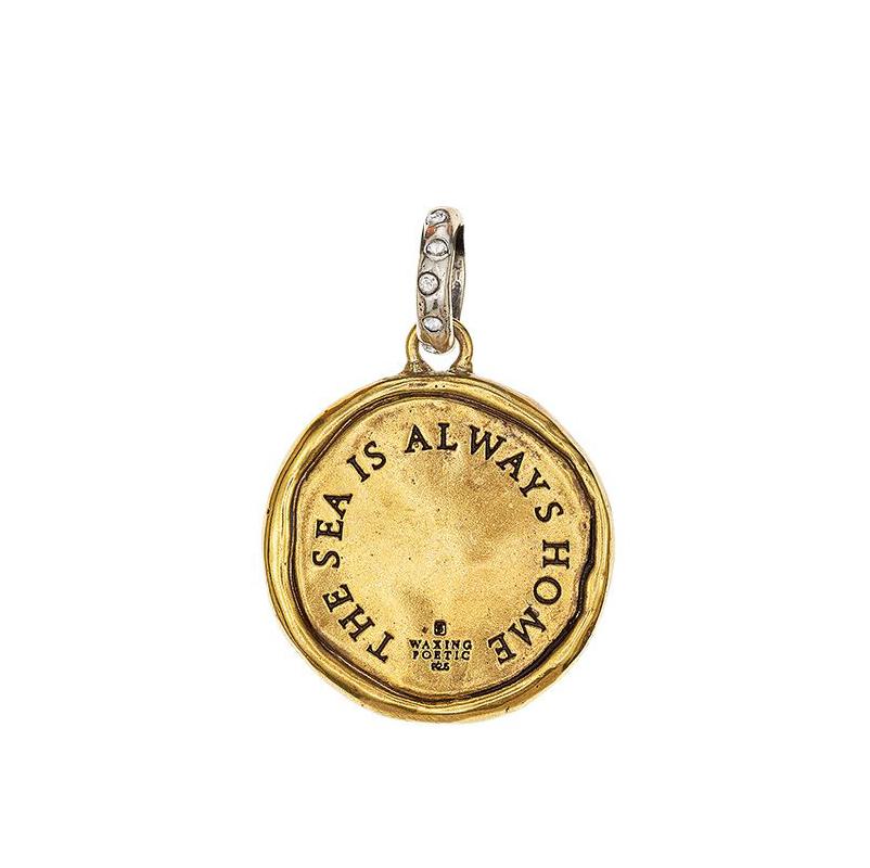 The Sea Is Always Home Kristal Pendant