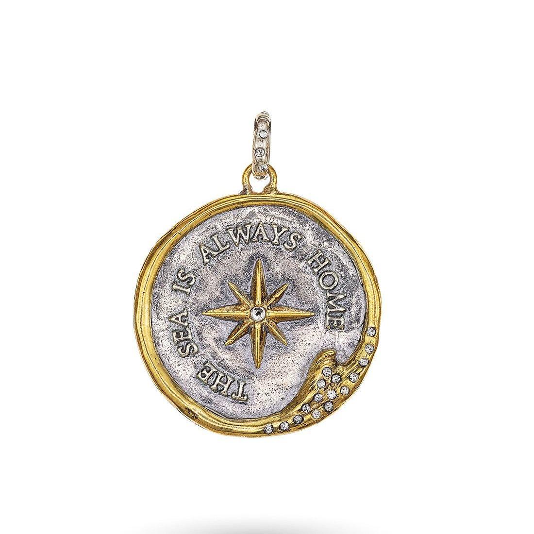 The Sea Is Always Home Signature Medallion