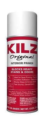 KILZ Original White Flat Oil-Based Aerosol Primer/Sealer 13 oz