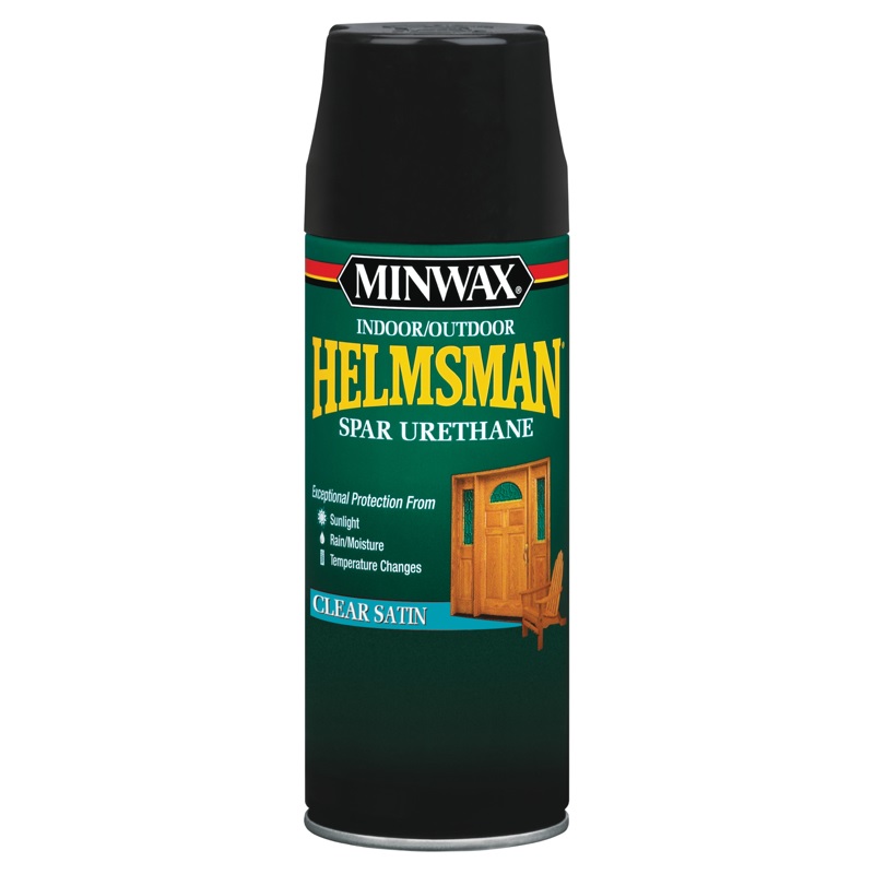 Minwax Helmsman Oil-Based Spar Urethane 11.5 oz Clear Satin Finish