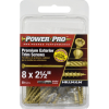 Hillman Power Pro Premium Exterior Trim Screws no 8 x 2-1/2" 50pcs