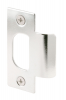 Prime-Line Chrome Plated Steel T- Strike Door Guard