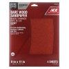 Ace 9" x 11" Assorted Grit Aluminum Oxide Sandpaper 4 pk