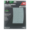 Ace 9" x 11" 80 Grit Aluminum Oxide Sandpaper 4 pk