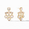 Antonia Chandelier Earring Iridescent Crystal Clear