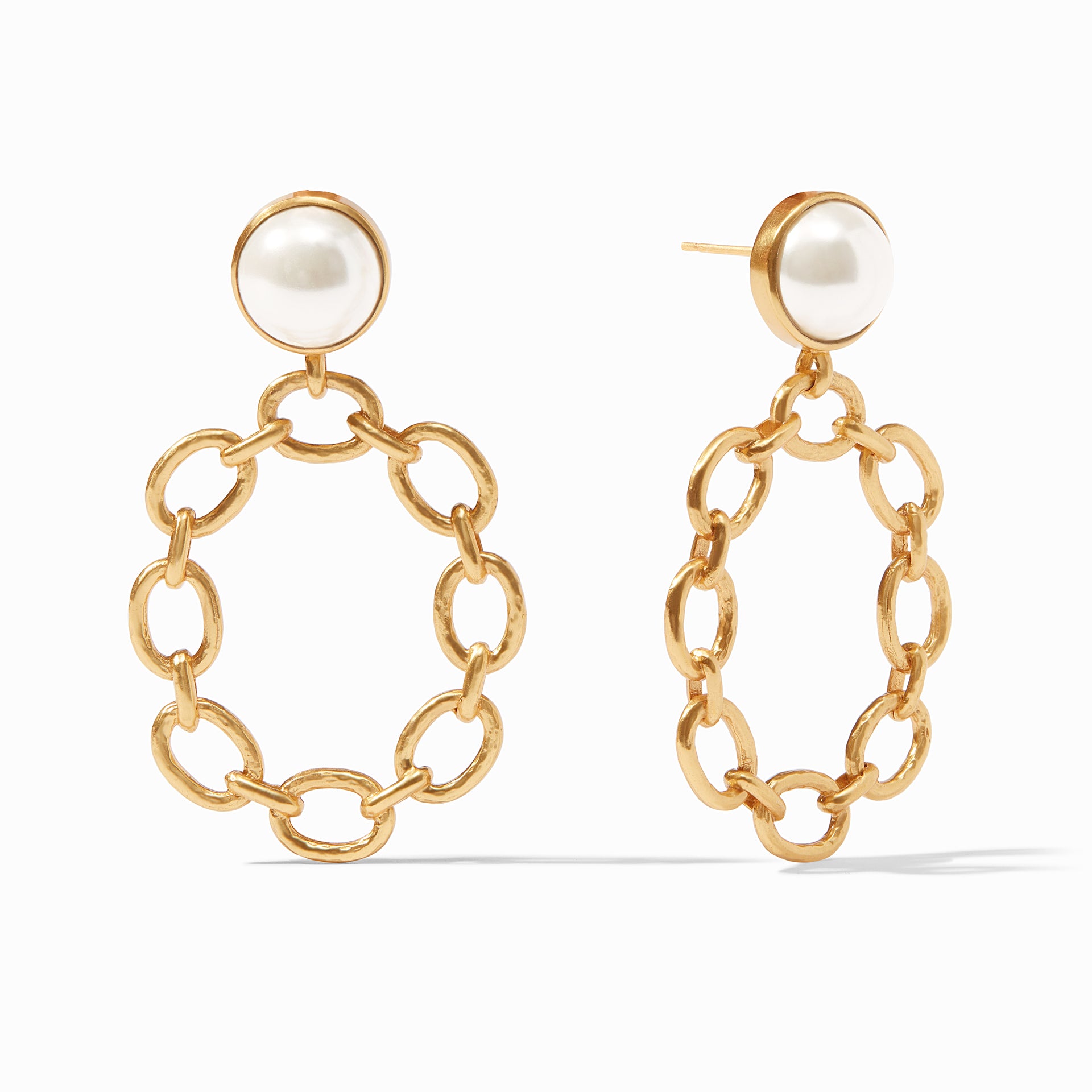 Palermo Statement Earring in Pearl