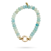 Spanse Clip Bracelet Amazonite