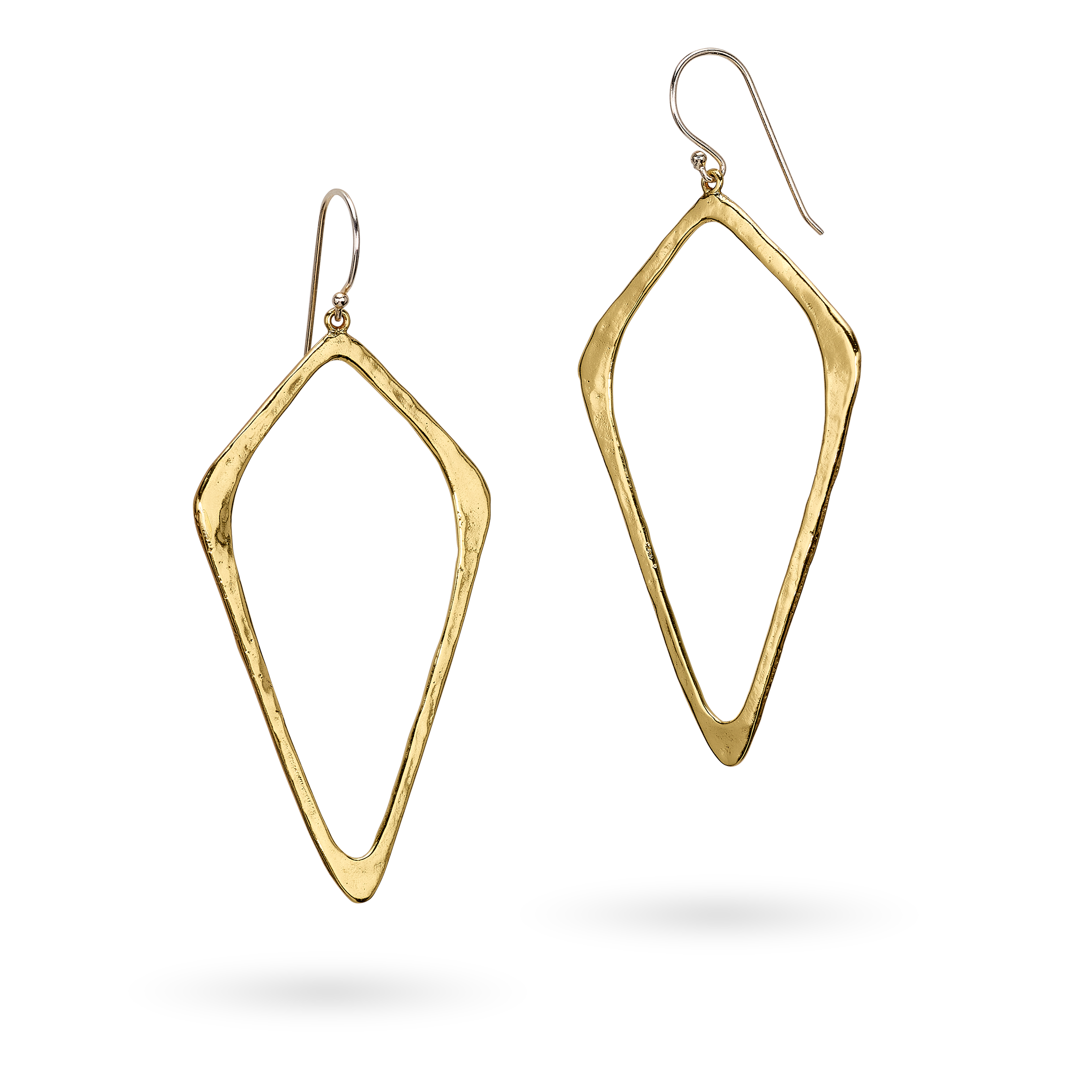 Hightail Earrings Ceramic Coated Brass