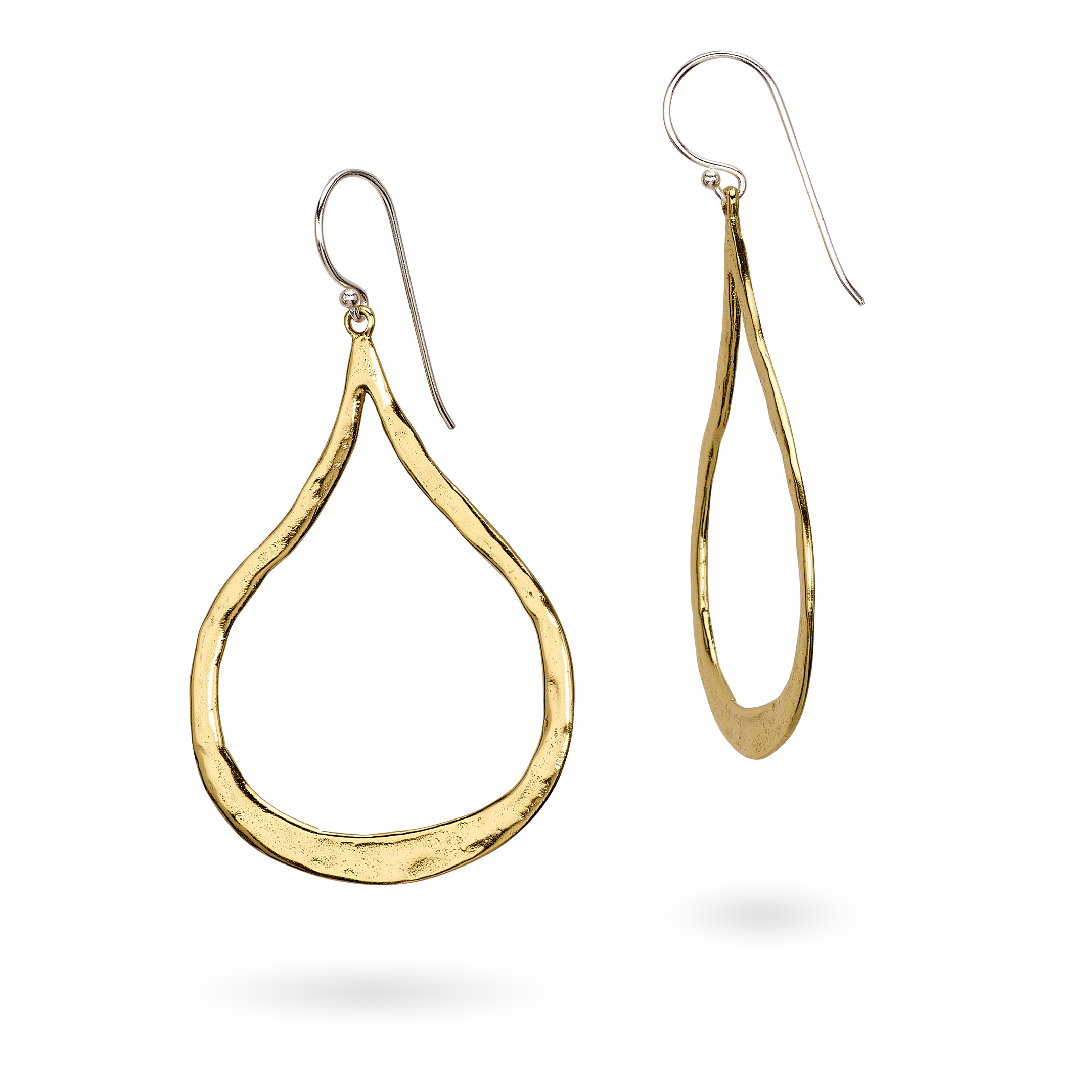 Swoon Earrings Ceramic Coated Brass