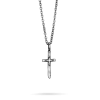  Peacemaker Cross Necklace Sterling Silver