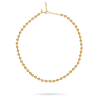 Foundry Ball Necklace Gold Plate