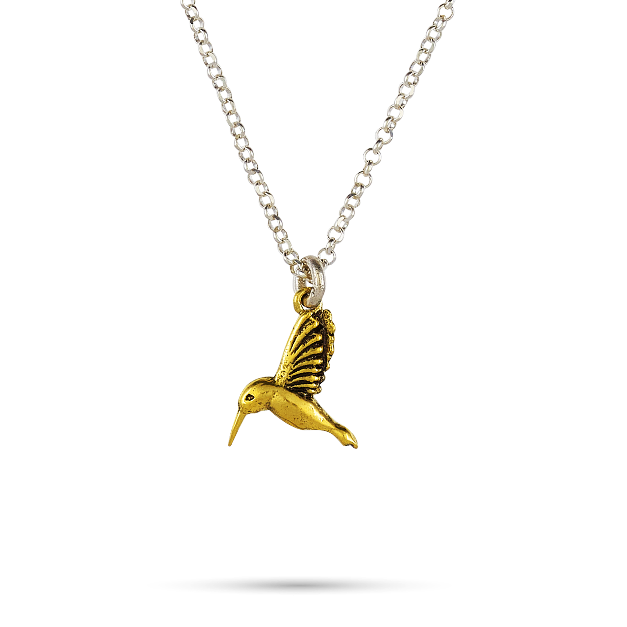 Sweet Voyager Hummingbird Necklace