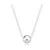 sterling silver 16" necklace with classic sterling 8mm