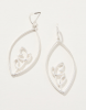 Autumn Leaves Earrings Silver