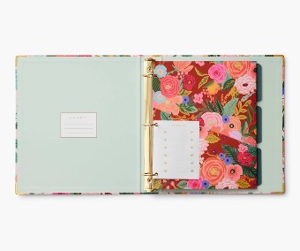 Garden Party Classic Binder