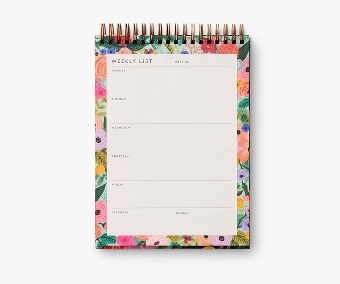 Garden Party Desktop Weekly Planner