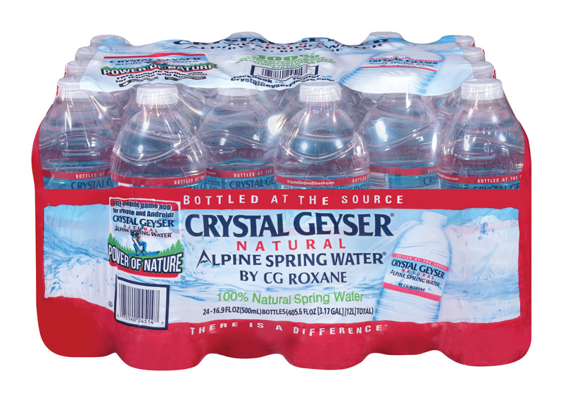 Crystal Geyser Alpine Spring Water 24pk