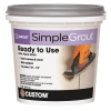 SimpleGrout® Pre-Mixed Grout 1 qt. Natural Gray