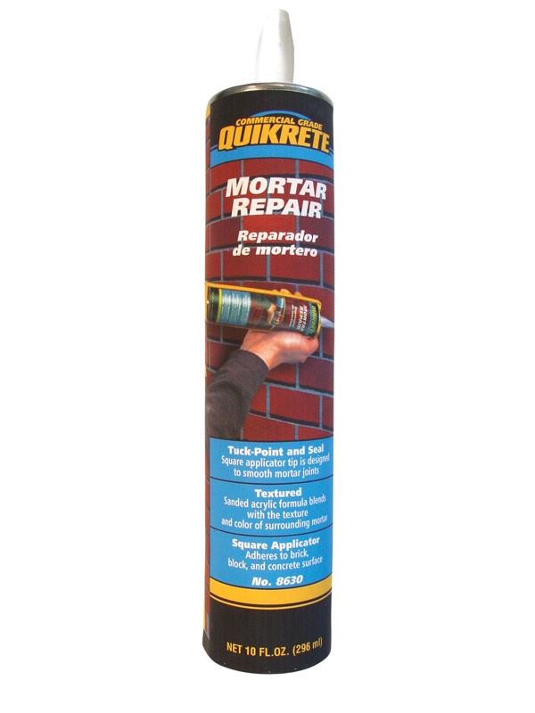 Quikrete Acrylic Concrete and Masonry Caulk Sealant 10.1 oz Gray