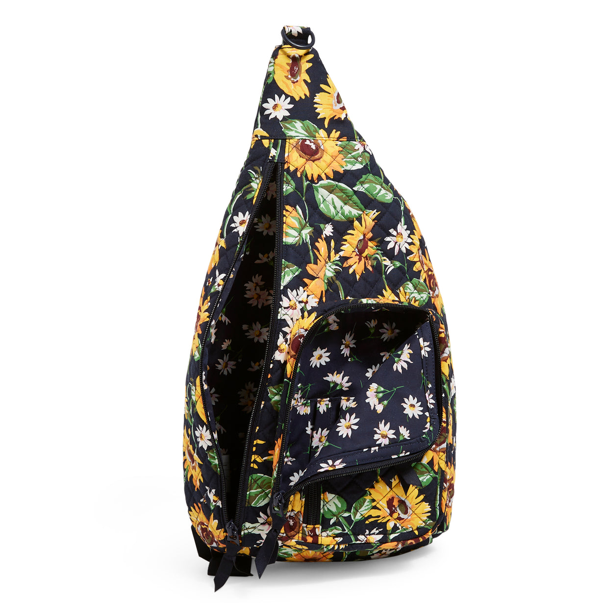 Iconic Sling Backpack Sunflowers