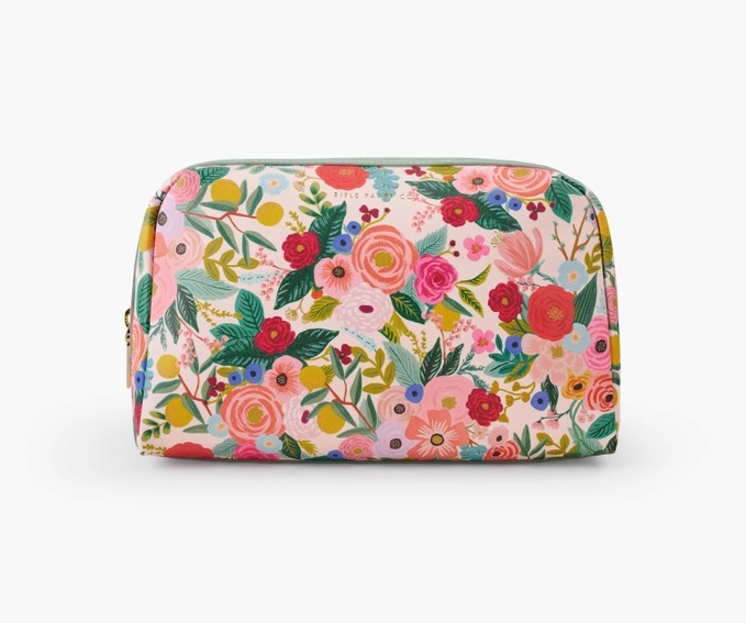 Garden Party Large Cosmetic Pouch