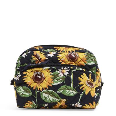 Iconic Medium Cosmetic Case Sunflowers