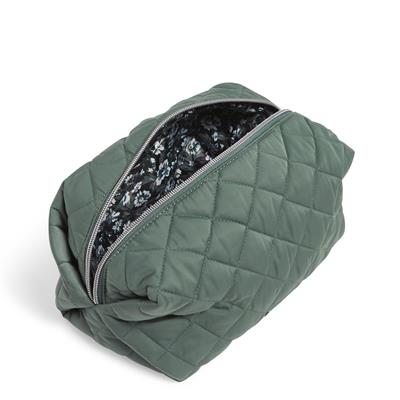 Performance Twill Large Cosmetic Bag Olive Leaf