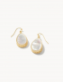 Naia Teardrop Earrings Pearlescent