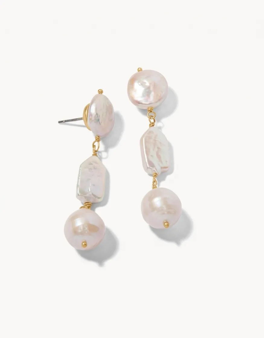 Pearl Dangle Earrings