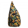 Iconic Sling Backpack Sunflowers